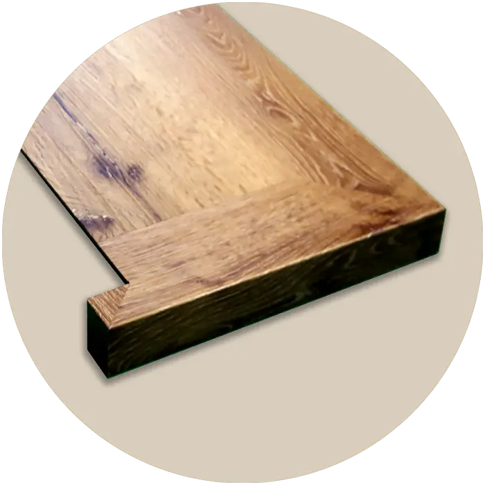 SQUARE-NOSE with RETURN